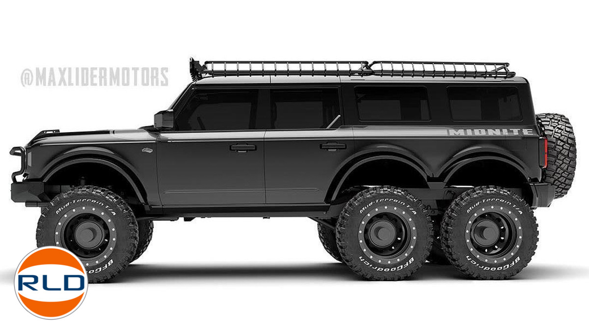 Le Ford Bronco 6x6 Maxlider Brothers
